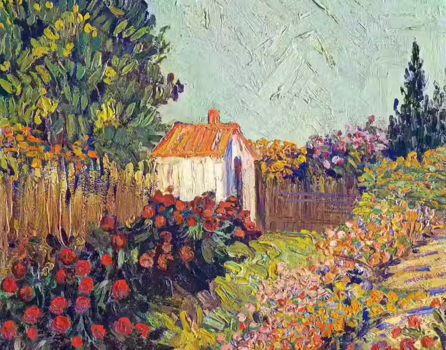 Vincent van Gogh Spring Landscape