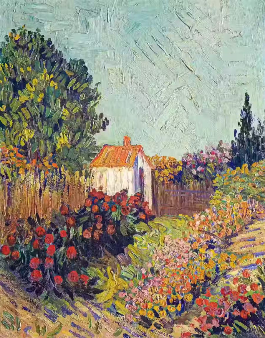 Vincent van Gogh Spring Landscape