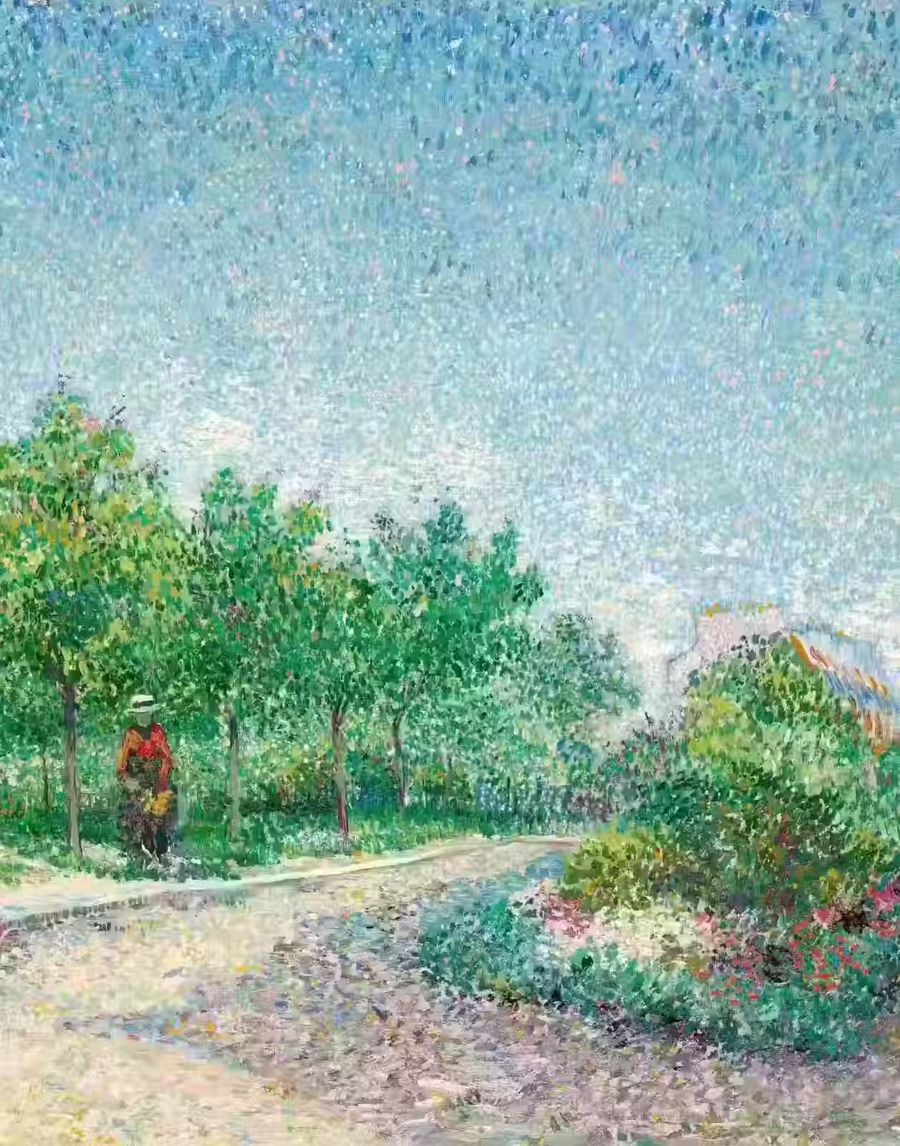 Vincent van Gogh Spring Landscape