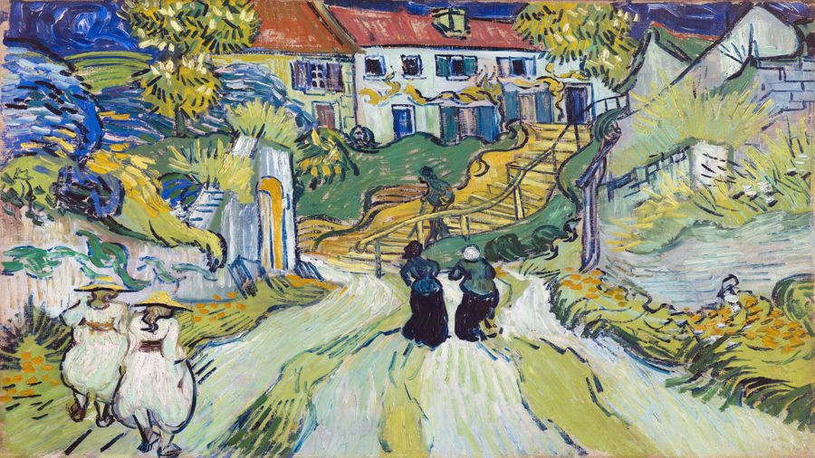 Stairway at Auvers