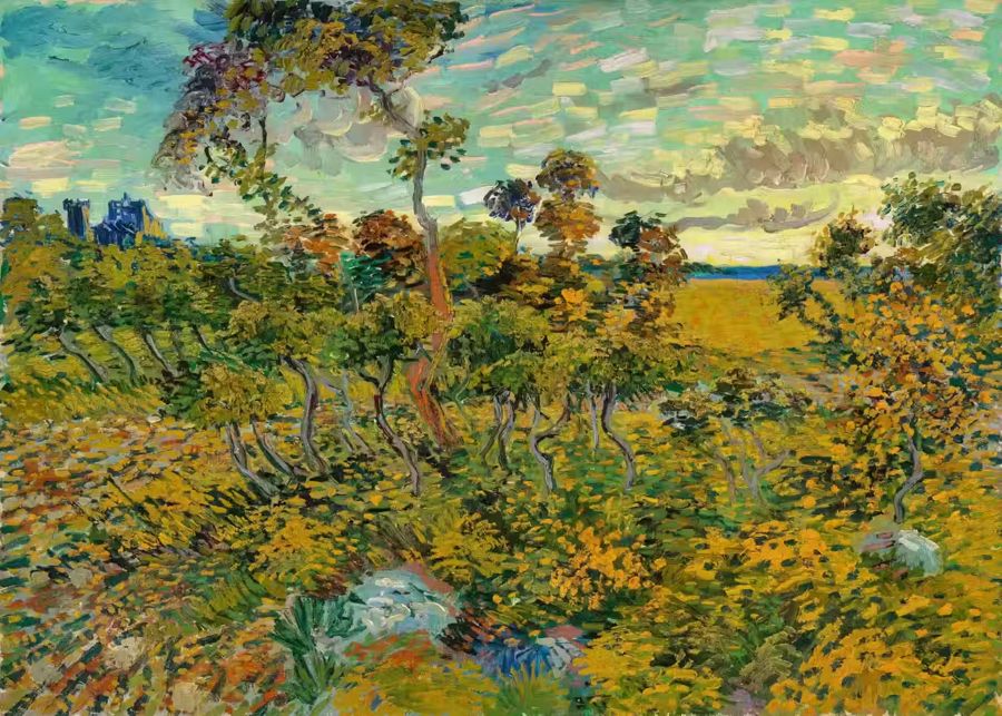 Vincent van Gogh Sunset Montmajour