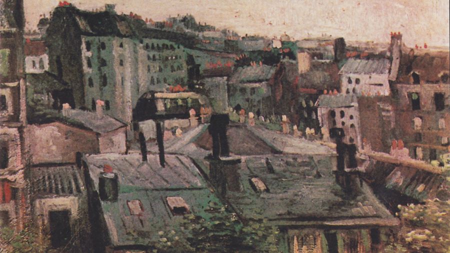 Vincent van Gogh, The Roofs of Paris