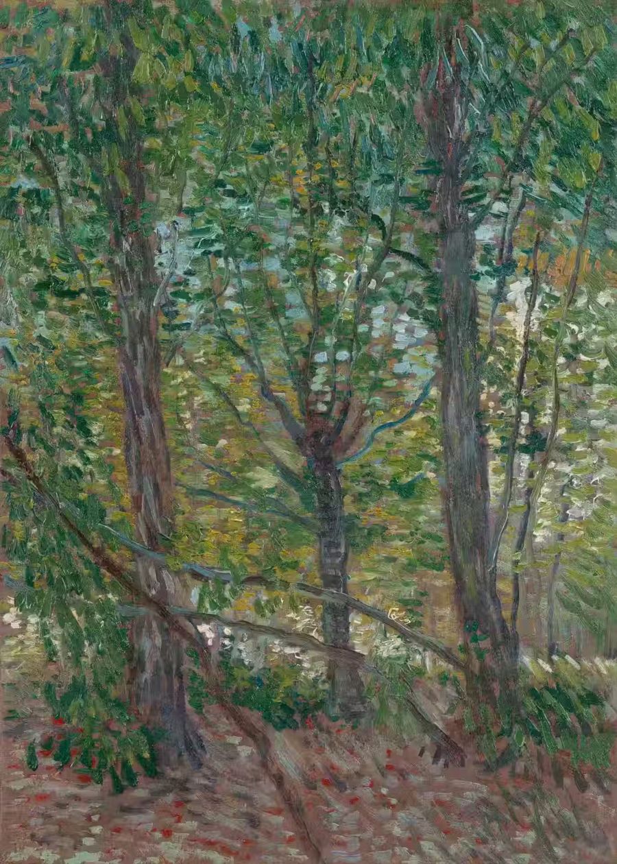 Vincent van Gogh Trees Nederlands