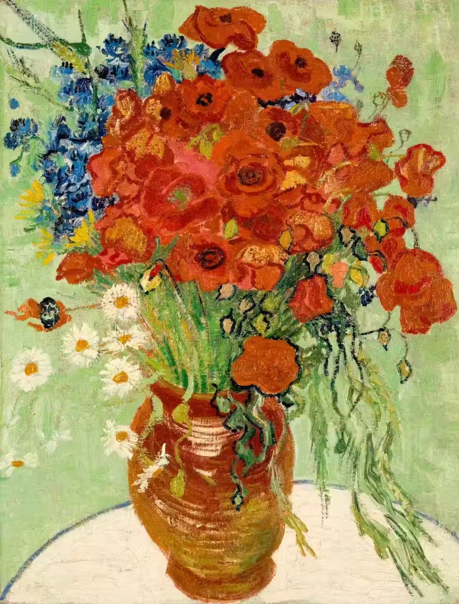 Vincent van Gogh Vase Cornflowers