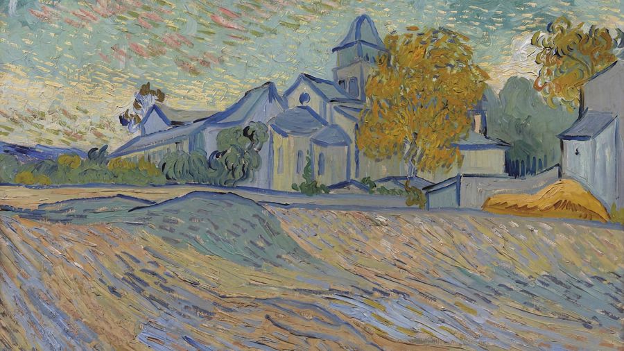 View of the Asylum and Chapel of Saint