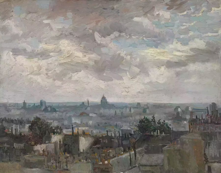 Vincent van Gogh View Paris