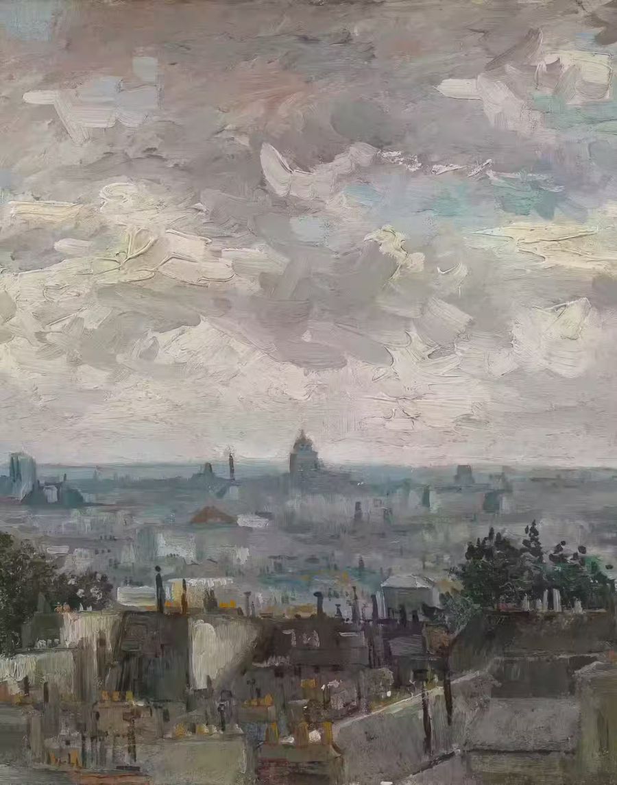 Vincent van Gogh View Paris