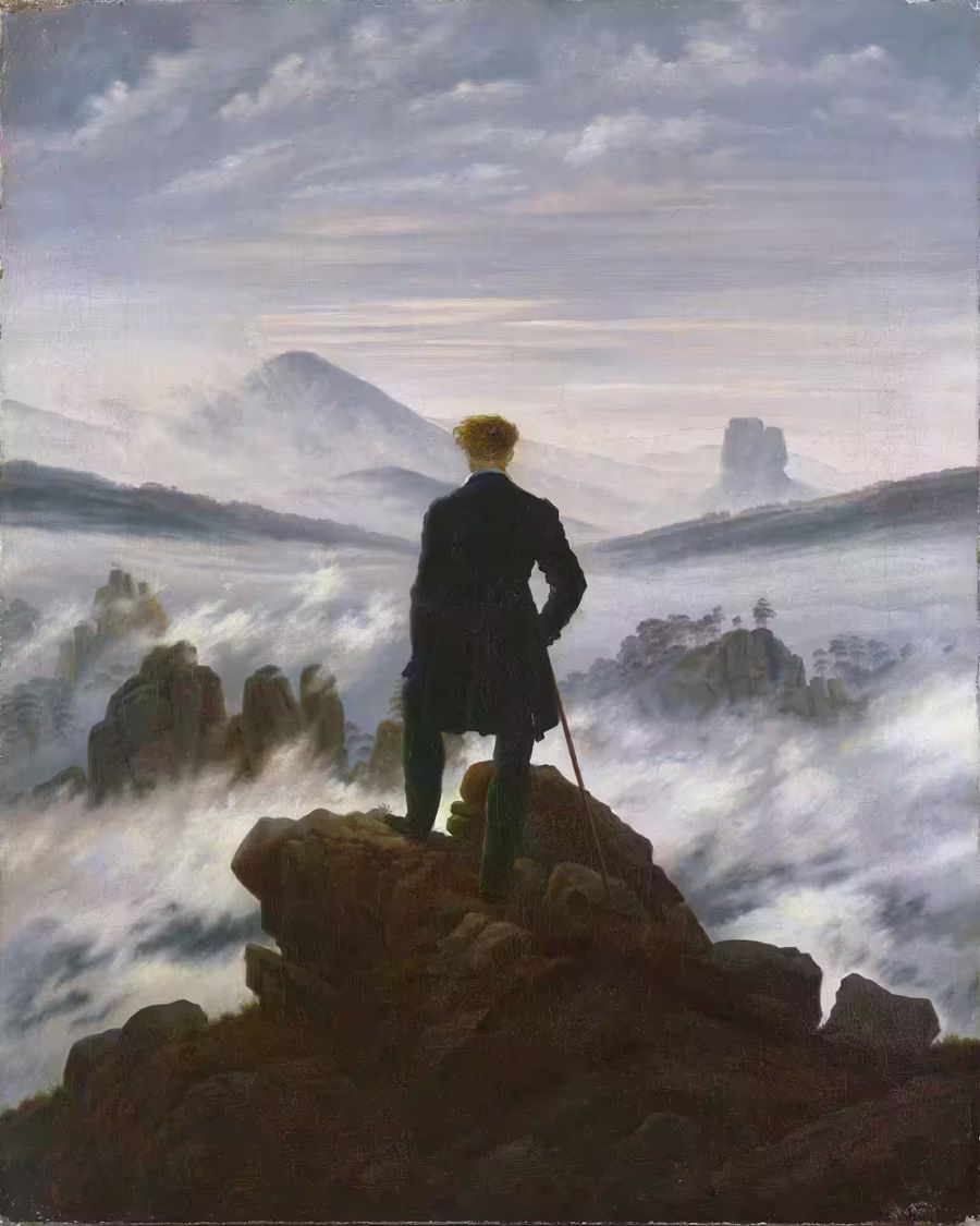 Wanderer Above Sea Fog Caspar