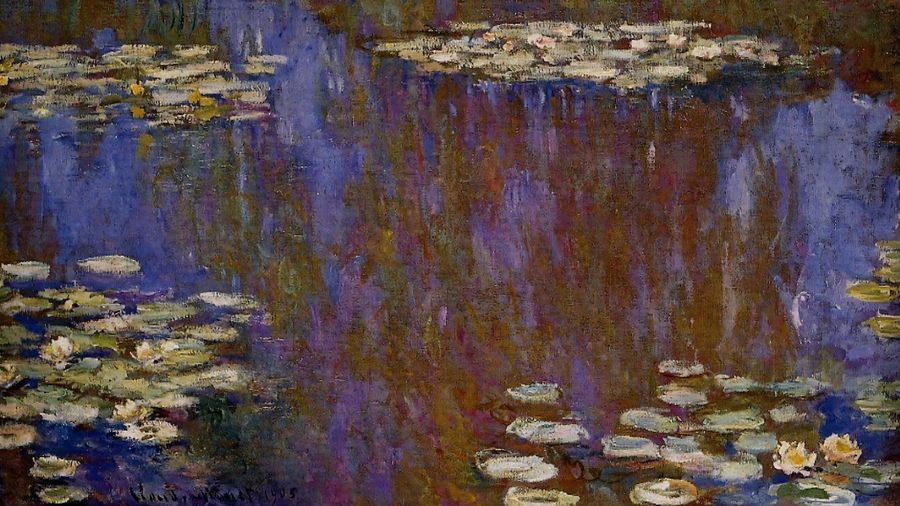Claude Monet, Water Lilies XIV