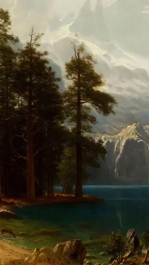 Among the Sierra Nevada California wallpaper