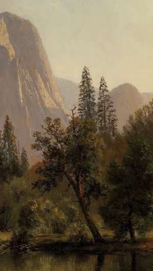 Cathedral Rocks Yosemite Valley wallpaper