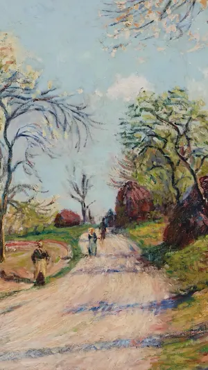 The Road To Veneux wallpaper