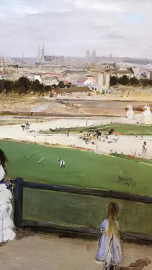 View of Paris from the Trocadero wallpaper