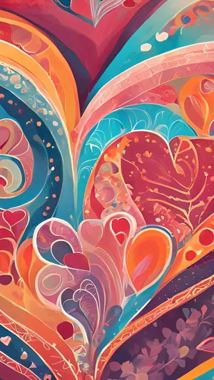 Boho Love wallpaper