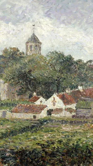 Knocke village wallpaper