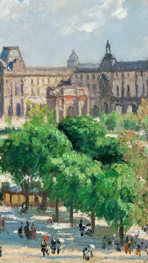 Place du Carrousel Paris wallpaper