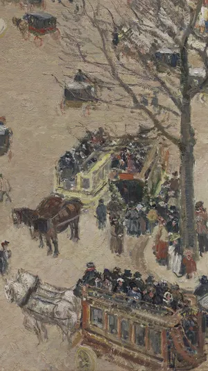The Place du Théâtre Français wallpaper