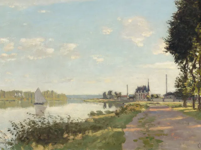 Argenteuil by Claude Monet, horizontal tablet wallpaper