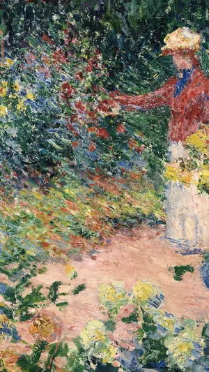 Monet s Garden at Giverny wallpaper