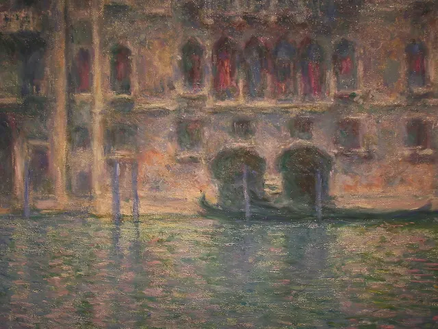 Palazzo da Mula Venice by Claude Monet, horizontal tablet wallpaper
