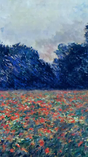 Poppies at Giverny wallpaper