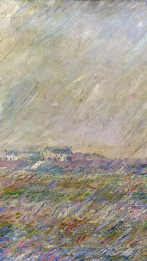 Rain in Belle Île wallpaper