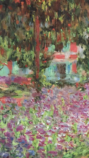 The Artist s Garten in Giverny wallpaper