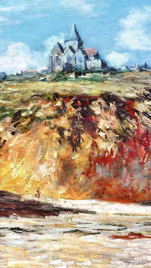 The Church at Varengeville wallpaper