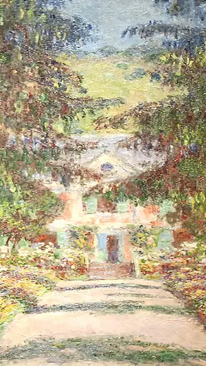 The Great Alley in Giverny wallpaper