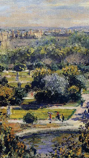 The Tuileries Study wallpaper