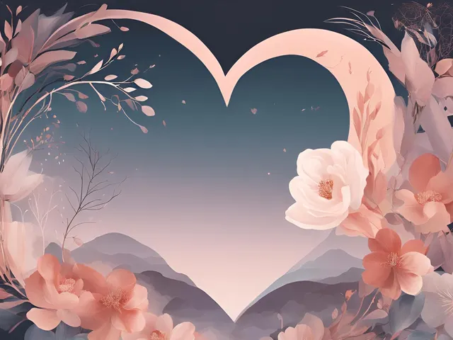 Flowers From The Heart by EcoArtLab, horizontal tablet wallpaper