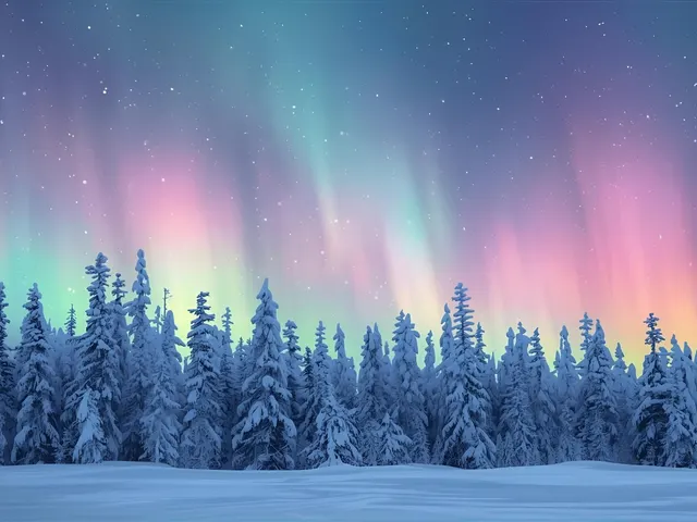 Frozen Flame by EcoArtLab, horizontal tablet wallpaper