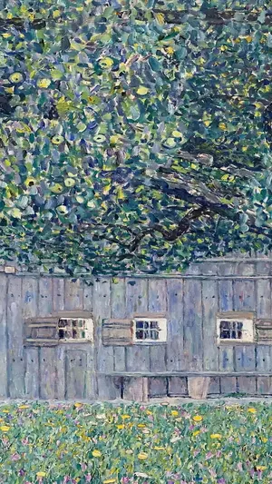 Farmhouse in Austria wallpaper