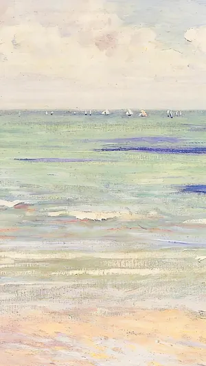 Seascape Regatta at Villers wallpaper