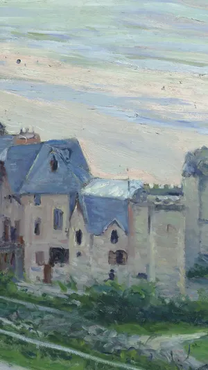 Trouville the Beach and the Villas wallpaper