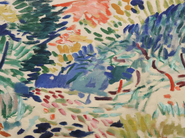 Landscape by Henri Matisse, horizontal tablet wallpaper