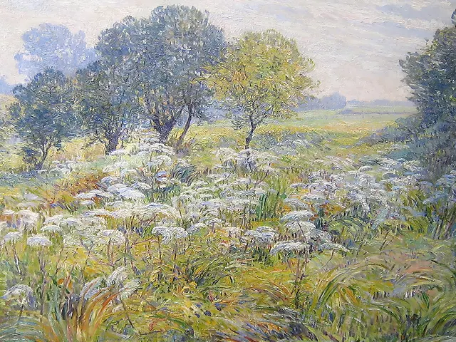 Spirea by Juliette Wytsman, horizontal tablet wallpaper