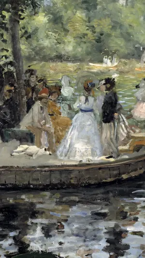 La Grenouillere wallpaper