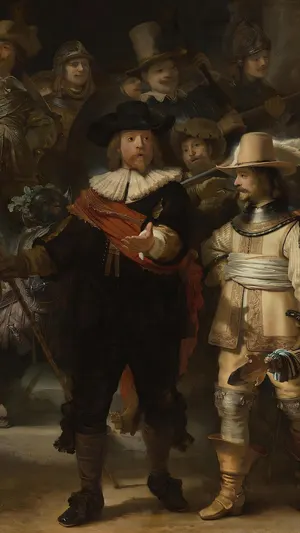 The Night Watch Iconic wallpaper
