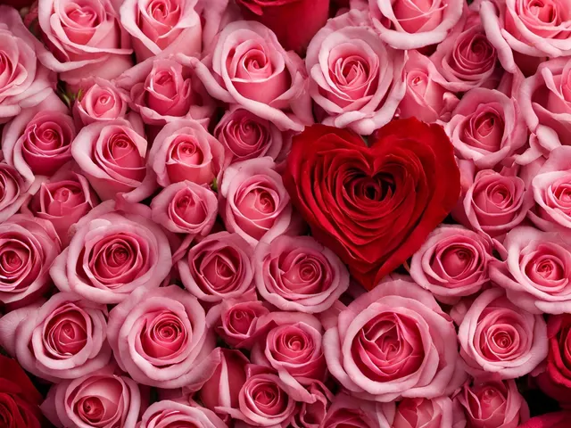 Romantic Roses by EcoArtLab, horizontal tablet wallpaper