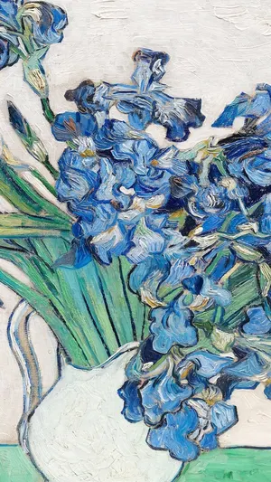 Irises wallpaper
