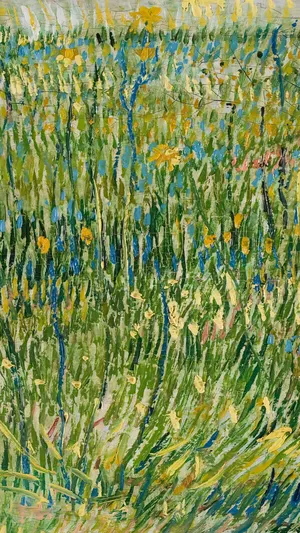 Patch of grass wallpaper