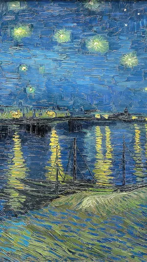 Starry Night Over wallpaper