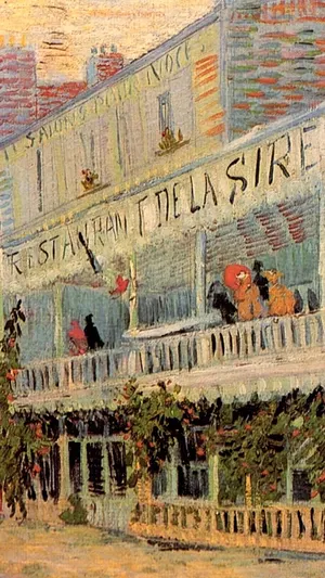The Restaurant de la Sirene at Asnières wallpaper