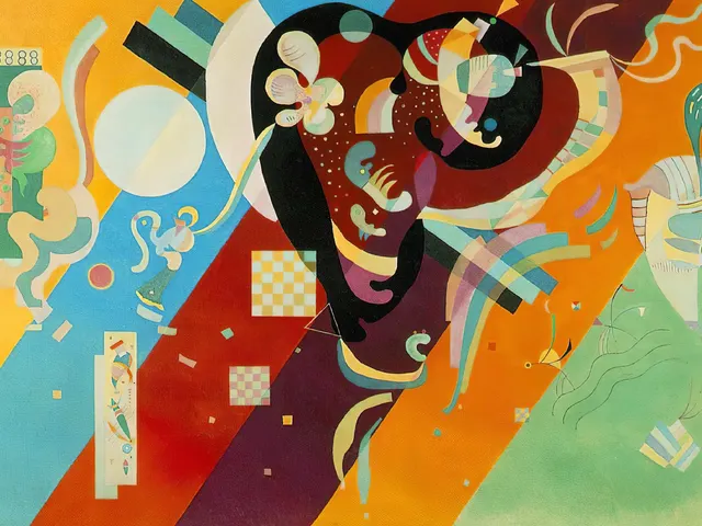 Composition IX by Wassily Kandinsky, horizontal tablet wallpaper
