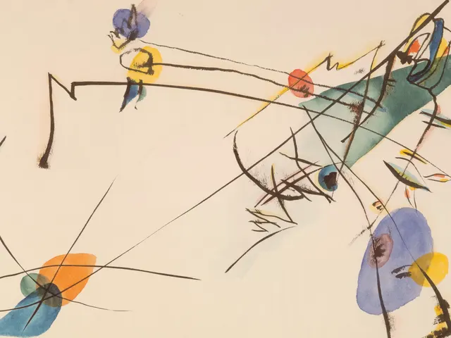 Simple by Wassily Kandinsky, horizontal tablet wallpaper